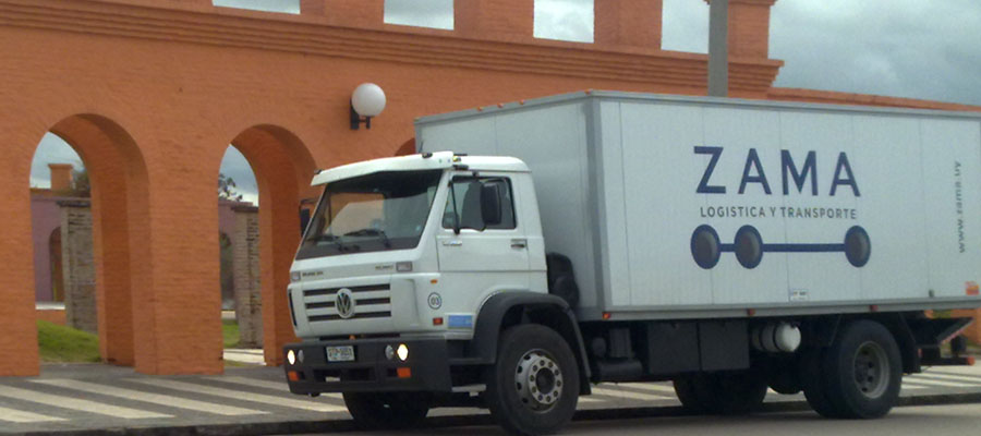 Camion de Zama en Mercedes