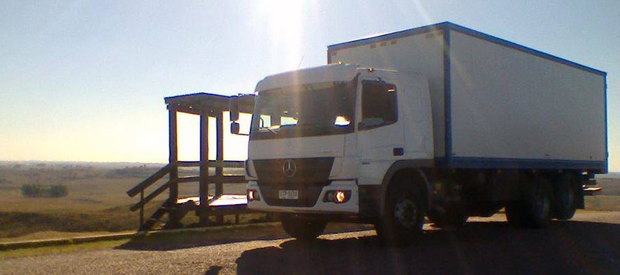 Zama - nuevo camion Mercedez Benz